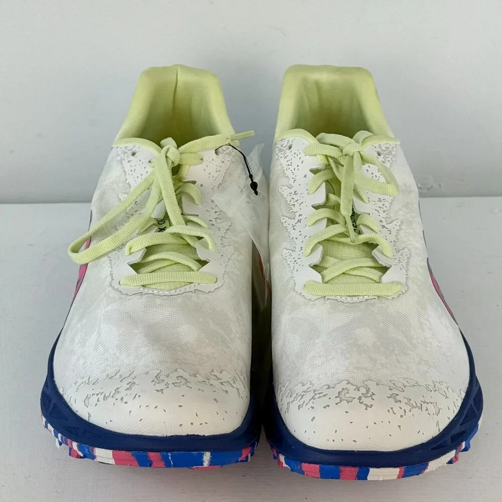 M 11, W 12.5 - HOKA Crescendo XC Cross Country Shoes - White/Blueberry